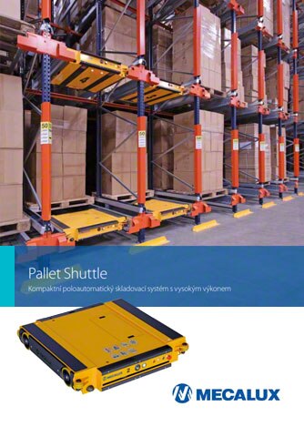 Rádiovo ovládaný zakladač - Pallet Shuttle