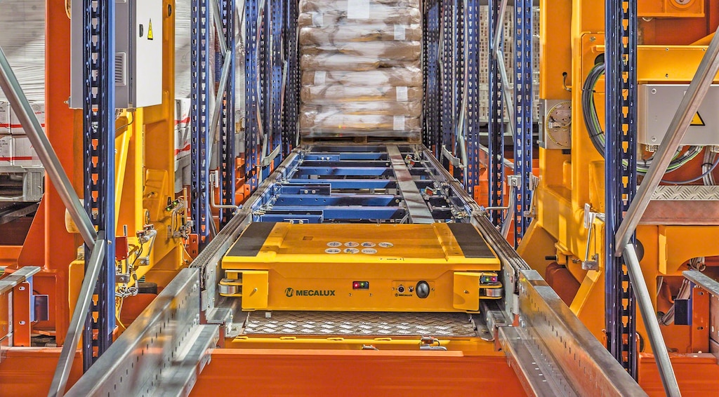 Automatické riešenie Pallet Shuttle Automatické riešenie Pallet Shuttle