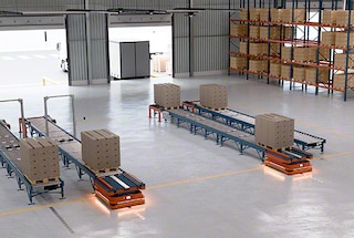Autonómne mobilné roboty zasahujú do expedície objednávok