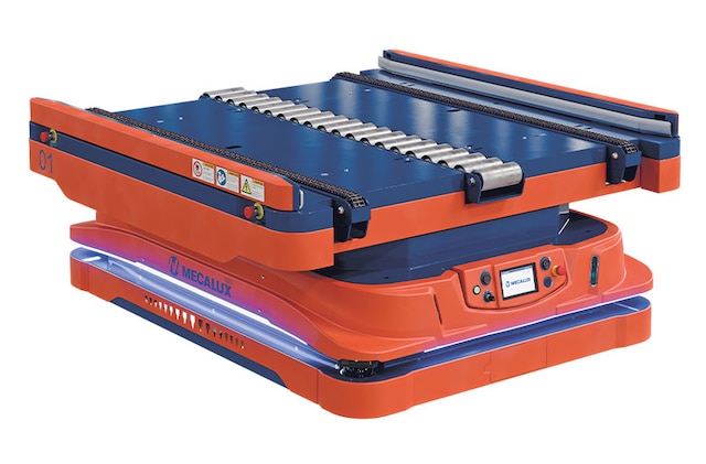 Autonómne mobilné roboty prepravujú nezávisle náklady medzi dvomi bodmi