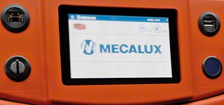 Každý robot AMR má obrazovku na zistenie stavu a úloh údržby