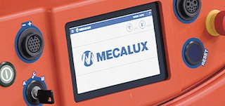 Každý robot AMR má obrazovku na zistenie stavu a úloh údržby