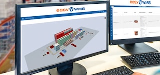 Systém riadenia skladu (WMS) generuje úlohy, ktoré správca vozového parku rozdeľuje medzi roboty AMR