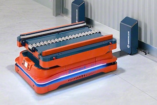 Softvér na správu vozového parku organizuje nabíjanie batérie AMR