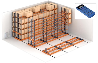 Pohyb mobilných základní je možné kontrolovať diaľkovým ovládačom Pohyb mobilných základní je možné kontrolovať diaľkovým ovládačom