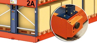 Bezdotykové fotobunky zaisťujú, že mobilné základne sa hladko a bezpečne zastavia