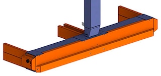 Bočené chrániče chránia vonkajšie vozíky mobilných základní pred náhodnými nárazmi Bočené chrániče chránia vonkajšie vozíky mobilných základní pred náhodnými nárazmi