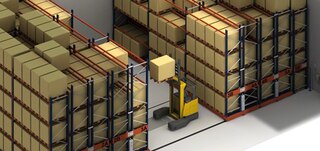 Systém, ktorý automaticky rozsvieti pracovnú uličku