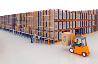 Systém Pallet Shuttle možno doplniť automatickými riešeniami, ako je napríklad systém paletových dopravníkov