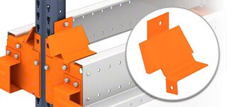 Paletový centralizátor v regáloch Pallet Shuttle