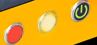 Indikátor stavu batérie kyvadlovej jednotky