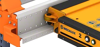 Koľajnice regálov Pallet Shuttle