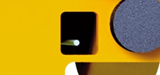 Senzory konca kanála kyvadlového vozíka